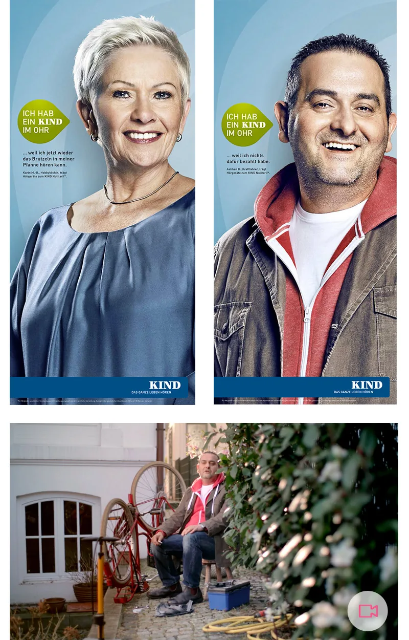 KIND Hörgeräte – Ich hab ein KIND im Ohr.